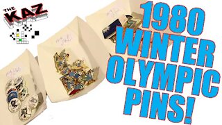 1980 Winter Olympic Ronnie the Racoon Pins
