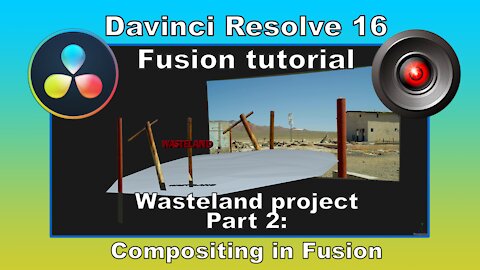 Davinci Resolve Fusion tutorial - Wasteland Part 2