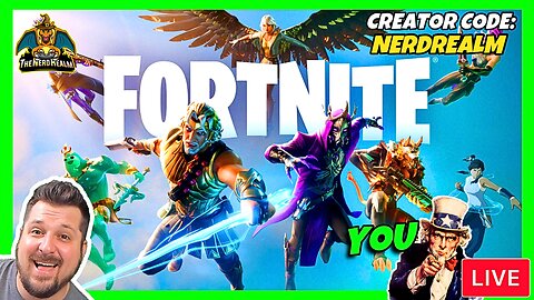 Fortnite Myths & Mortals w/ YOU! Creator Code: NERDREALM Let's Squad Up & Get Some Wins! 4/3/24