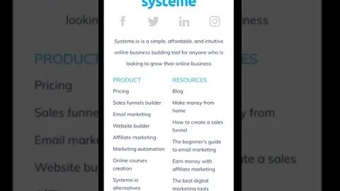 Free Tool for Business Success: Automate and Scale with Systeme.io