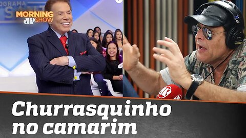 Silvio Santos fazia churrasquinho no camarim, revela Sérgio Malandro