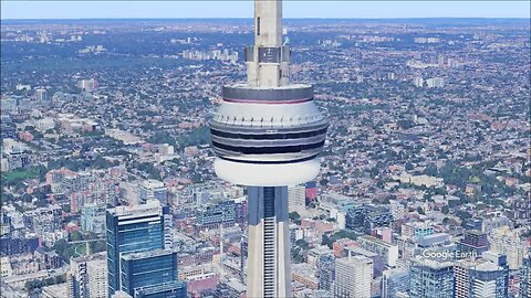 The CN Tower in Toronto, Ontario, Canada