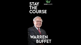 Stay The Course! 📈 What Are The Top Investors Recommending? 💭 #entrepreneur #financialfreedom