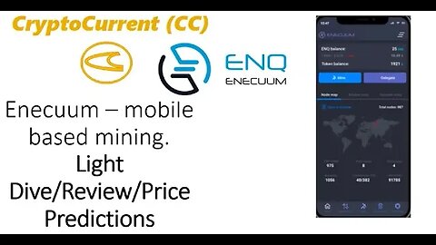 Enecuum (ENQ). Light Dive/Review/Price Predictions.