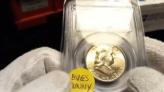 1951 PCGS MS64FBL Franklin ebay purchase without the Bugs Bunny variety designation.