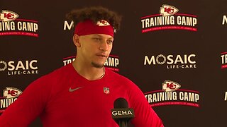'Getting that first hit' Chiefs QB Patrick Mahomes looks to first preseason game