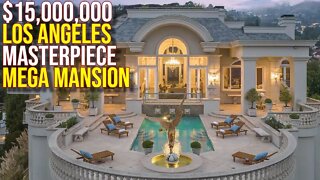 InSide $15,000,000 Masterpiece LA Mega Mansion