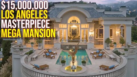 InSide $15,000,000 Masterpiece LA Mega Mansion