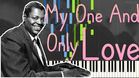 Oscar Peterson - My One And Only Love 1964 (Jazz Piano Ballad Synthesia)