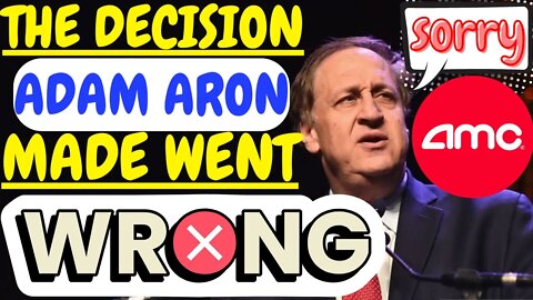 AMC's Adam Aron Decision May Have Costed US APES THE SHORT SQUEEZE 🤯 #amc #apestock #stockmarket