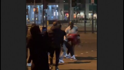 Invaders Have A Street Fighting Christmas In London
