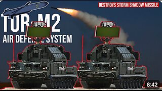 Russian Tor-M2 Air Defense System Destroys Storm Shadow Missile in Kharkiv Oblast.