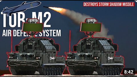 Russian Tor-M2 Air Defense System Destroys Storm Shadow Missile in Kharkiv Oblast.