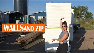 DIY HOME BUILD | EP. 036 - LIFTING WALLS & ZIP SYSTEM SHEATHING