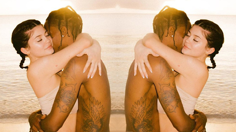 Kylie Jenner Shares RACY Photos With Travis Scott On Instagram!