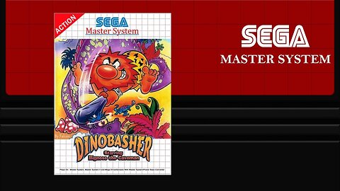 UNRELEASED PROTOTYPE: DinoBasher for Sega Master System - Playthrough / Gameplay Sample