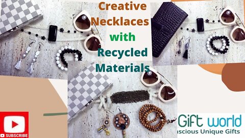 Creative Ways to make Unique Necklaces from Recycled Jewellery and Recycled Materials