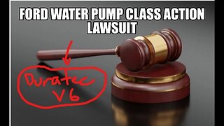 NEW (2022) FORD WATER PUMP CLASS ACTION LAWSUIT FILED IN NEW YORK