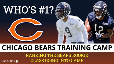 Ranking The Chicago Bears Rookies Heading Into Training Camp