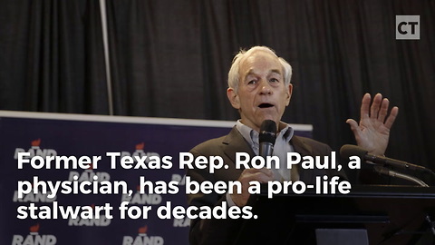 Ron Paul Tells Moving Story About Why He's Pro-Life