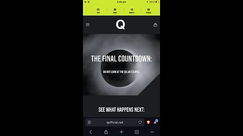 Q Clock 02/04/2024 Final Countdown