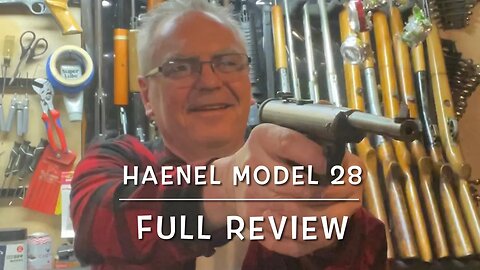 1933 Haenel model 28 22 caliber springer pistol full review