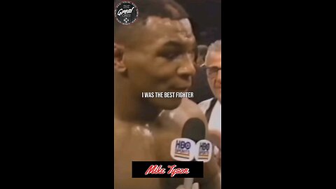 Mike Tyson Post Fight