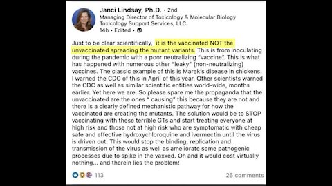CDC Advisory Committee - Dr Janci Lindsay - Immediately Halt Rollout