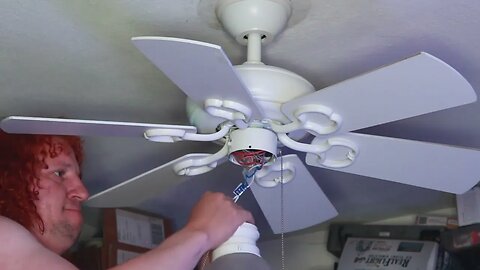 How To Change a Capacitor in a Hampton Bay 36 Inch Ceiling Fan