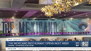 Sneak peek at The Mexicano, opening soon in Phoenix