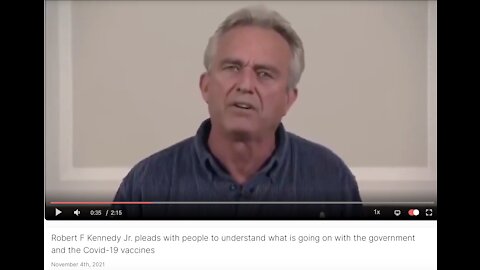 Robert F Kennedy Jr. EXPOSES the government and the Covid-19 vaccines