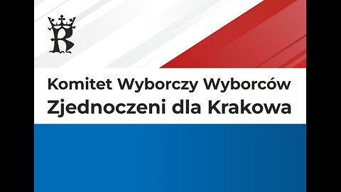 13.03.2024 r. #AdamHareńczyk - Kandydat na Prezydenta miasta #Kraków i KWW #Zjednoczeni dla Krakowa