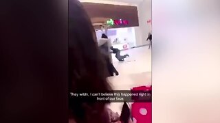 Cellphone Video Captures Mall Shooting
