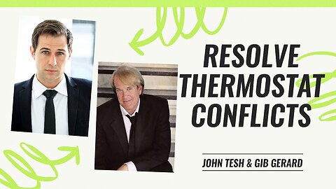 How do you resolve thermostat conflicts with your spouse?