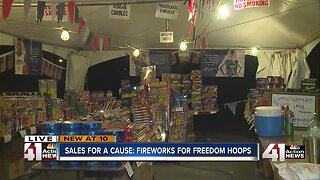 Sales for a cause: Fireworks for Freedom Hoops