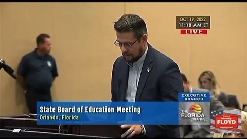 (10/19/22) Florida Board of Education - HB1557 Rule Changes