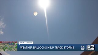 Weather balloons help track storms in the Valley