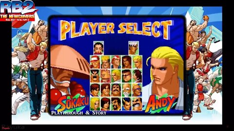 Real Bout Fatal Fury 2: The Newcomers - Playthrough & Story: Sokaku Mochizuki