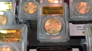 Saddle Ridge Hoard Gold At The Baltimore Coin Show