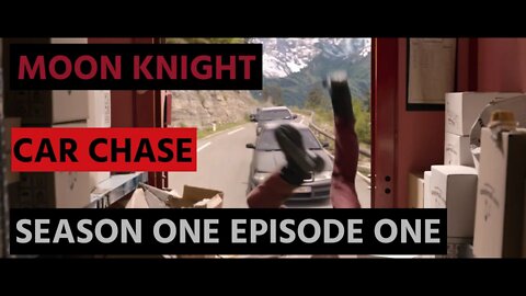 Moon Knight | Car Chase Scene | S01E01