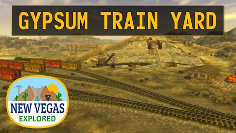 Fallout New Vegas | Gypsum Train Yard Explored