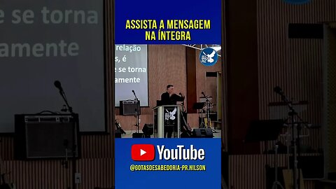 🔴 Perdoados sem haver mudança - Pr. Nilson Lima #DEVOCIONAL