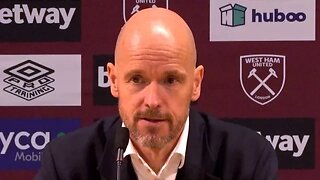 'We want De Gea TO STAY! We want him to extend his contract!' | Erik ten Hag | West Ham 1-0 Man Utd