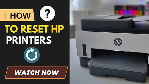 How To Reset Hp Printers