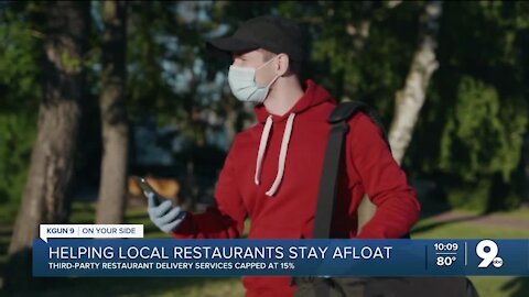 Mayor and council approve 15% cap on third-party restaurant delivery services
