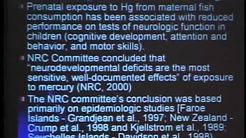 Michael Aschner, PhD discusses Mercury in Neurological Diseases L.V. 2007