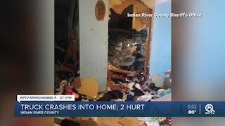 DUI suspect crashes into Vero Beach home, pinning couple under his truck