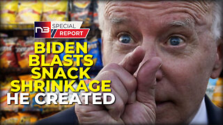 Biden's War On Snacks Exposed, 95 Billion To Ukraine As He Demands Bigger Packaging!