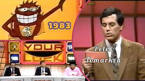 Peter Tomarken | Press Your Luck (1983) | Full Episode | Game Shows