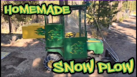DIY Snow Plow (Off Grid Style)